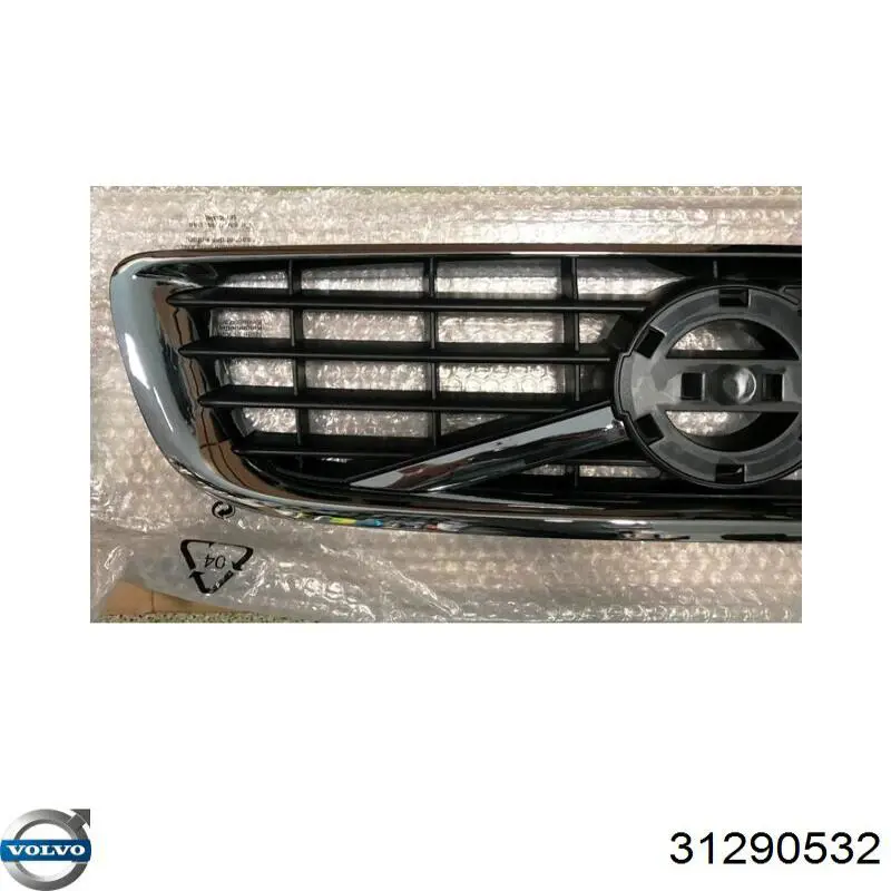 Grelha do radiador 9043051 Polcar