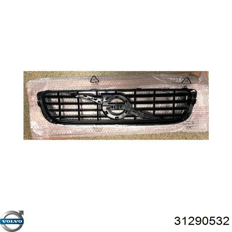 Grelha do radiador Volvo S40 II MS