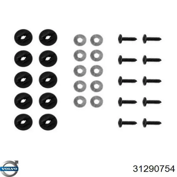 Compre 31290754 Volvo Proteção de motor, de panela (da seção de motor)
