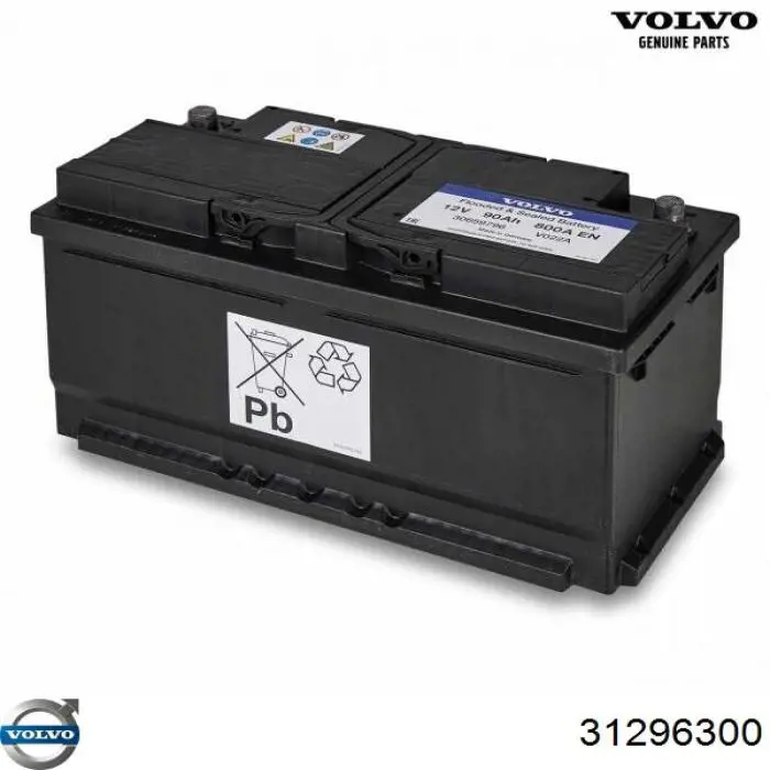 Bateria recarregável (PILHA) Volvo 31296300 preço, a partir de 76,01 USD