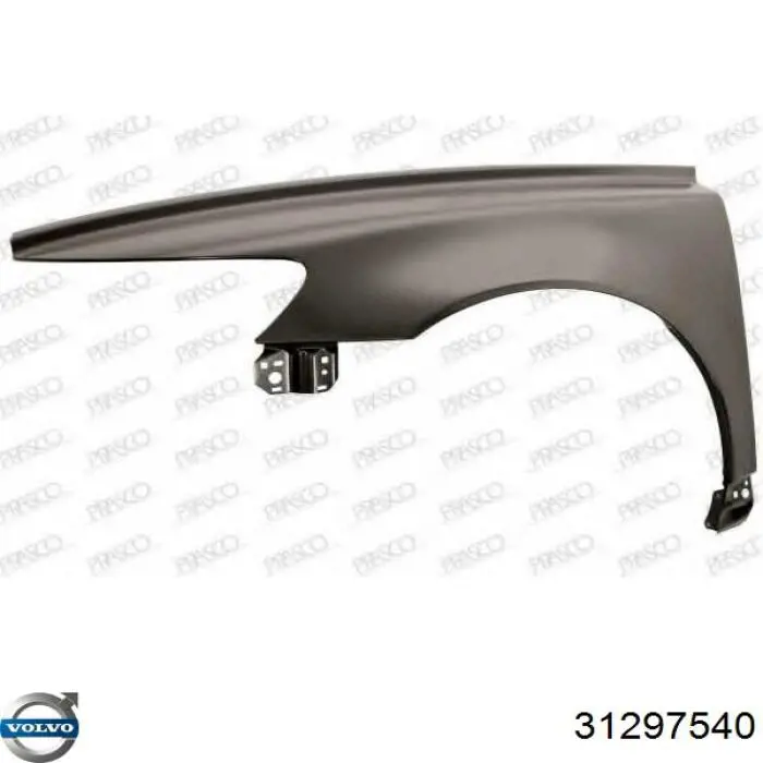31297540 Volvo Pára-lama dianteiro esquerdo
