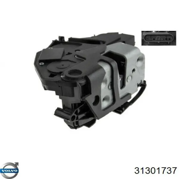 31301737 Volvo Fecho da porta dianteira esquerda
