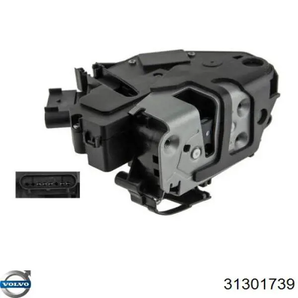 31301739 Volvo Fecho da porta dianteira direita