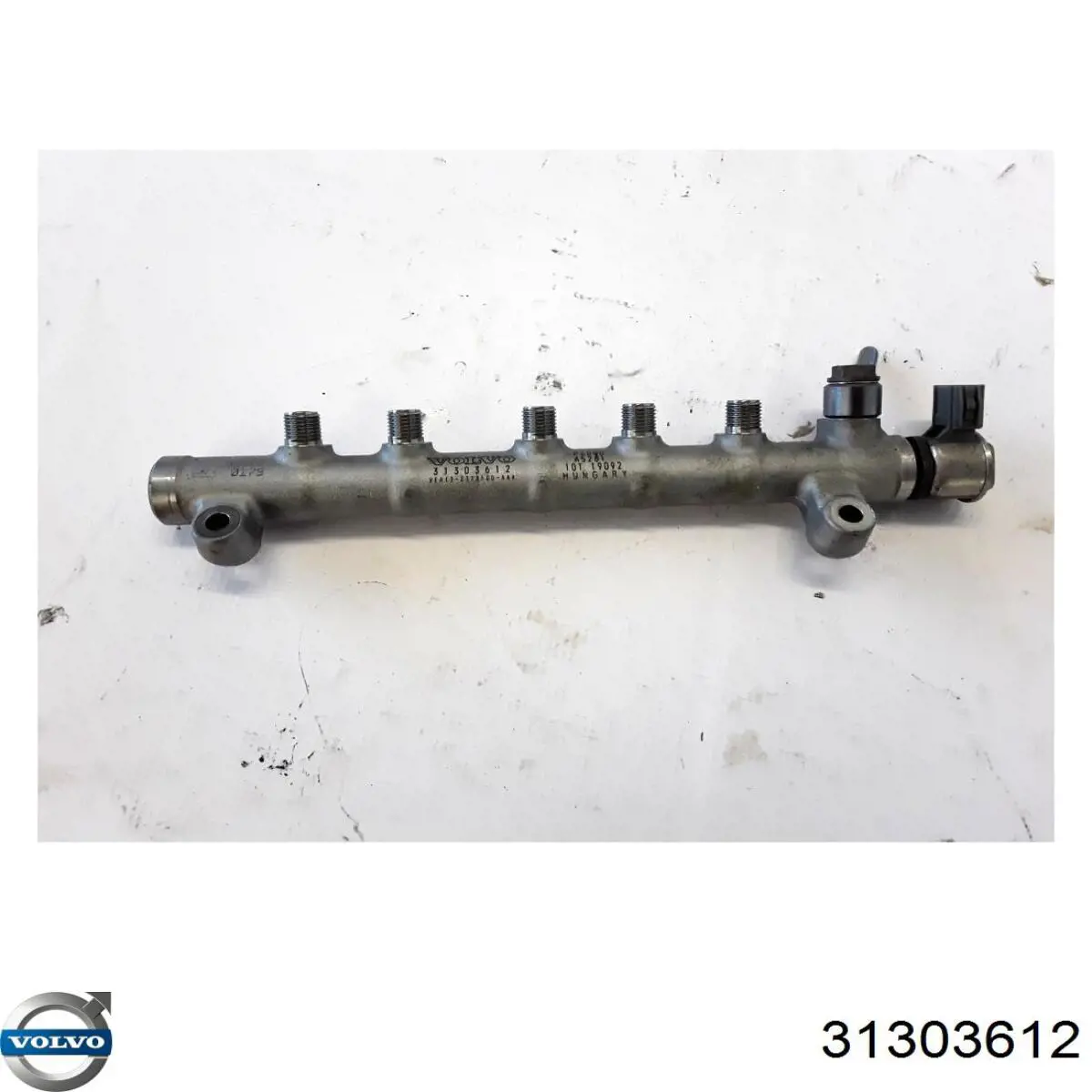 Distribuidor de combustível (rampa) 31303612 Volvo