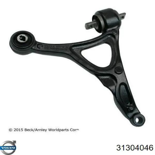 Braço oscilante inferior direito de suspensão dianteira Volvo 31304046 preço, a partir de 112,37 USD