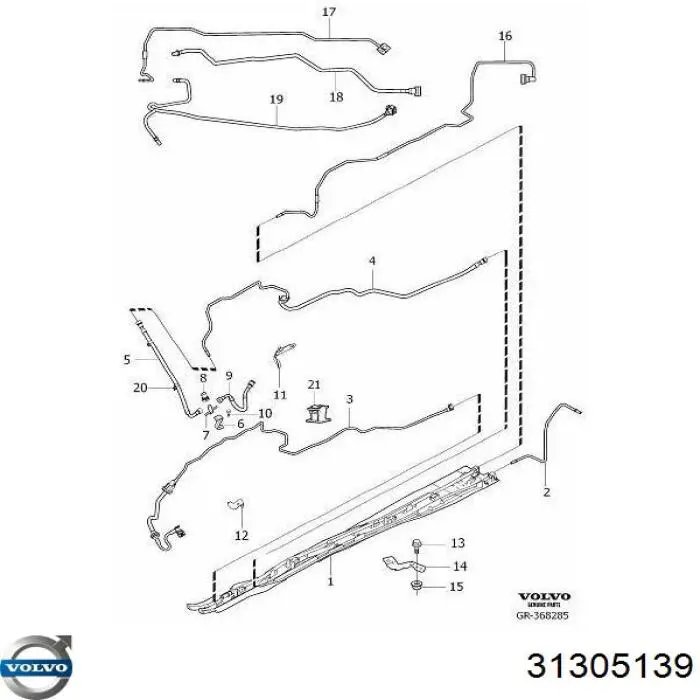  Volvo 31305139 preço, a partir de 264,95 USD