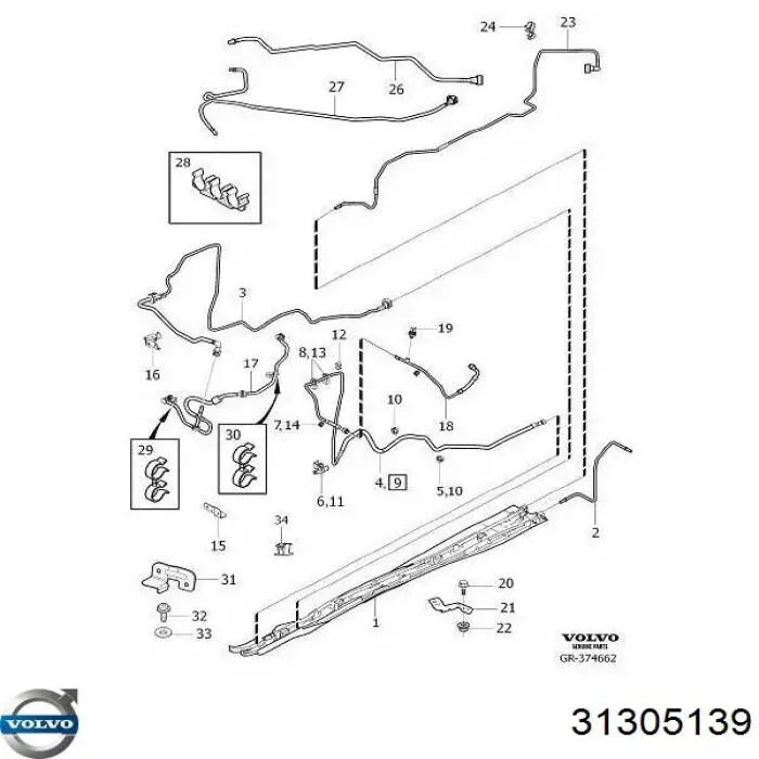  Volvo 31305139