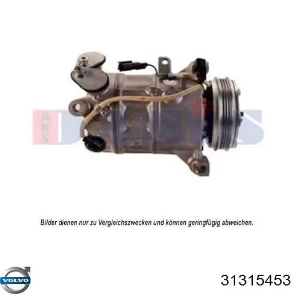Compressor de aparelho de ar condicionado Volvo 31315453 preço, a partir de 304,76 USD