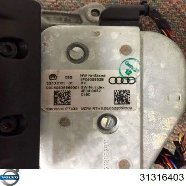  Volvo 9487379 preço, a partir de 119,24 USD