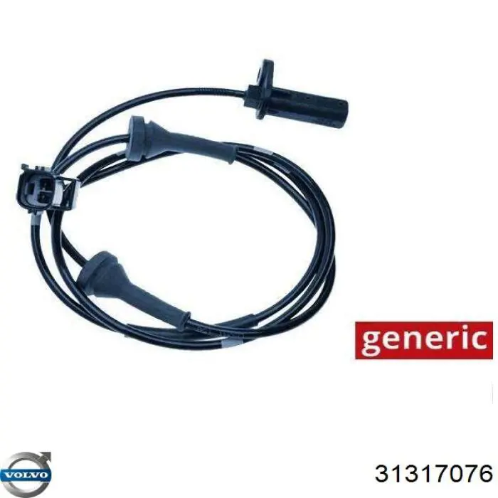Compre 31317076 Volvo Sensor ABS traseiro
