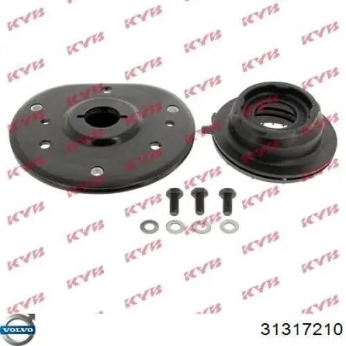 Compre 31317210 Volvo Espaçador (anel de borracha) da mola dianteira inferior