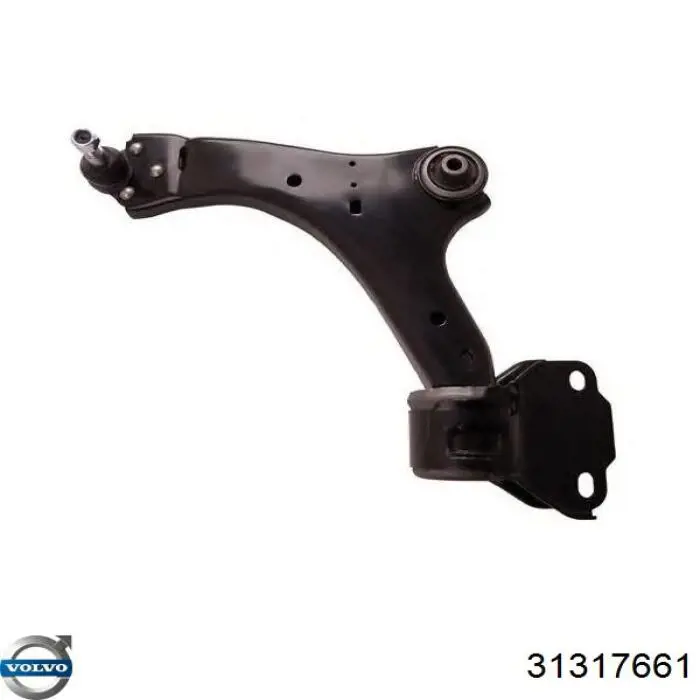 Braço oscilante inferior esquerdo de suspensão dianteira Volvo 31317661 preço, a partir de 86,41 USD