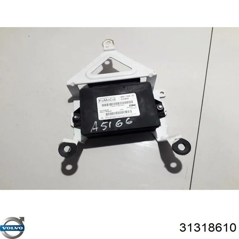 31318610 Volvo Unidade de controlo (módulo) do freio de estacionamento eletromecânico
