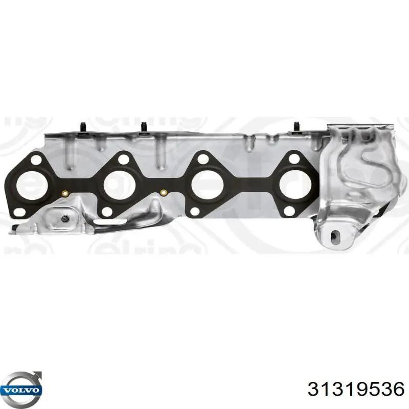 Compre AV6Q9448AB Ford Vedante de tubo coletor de escape
