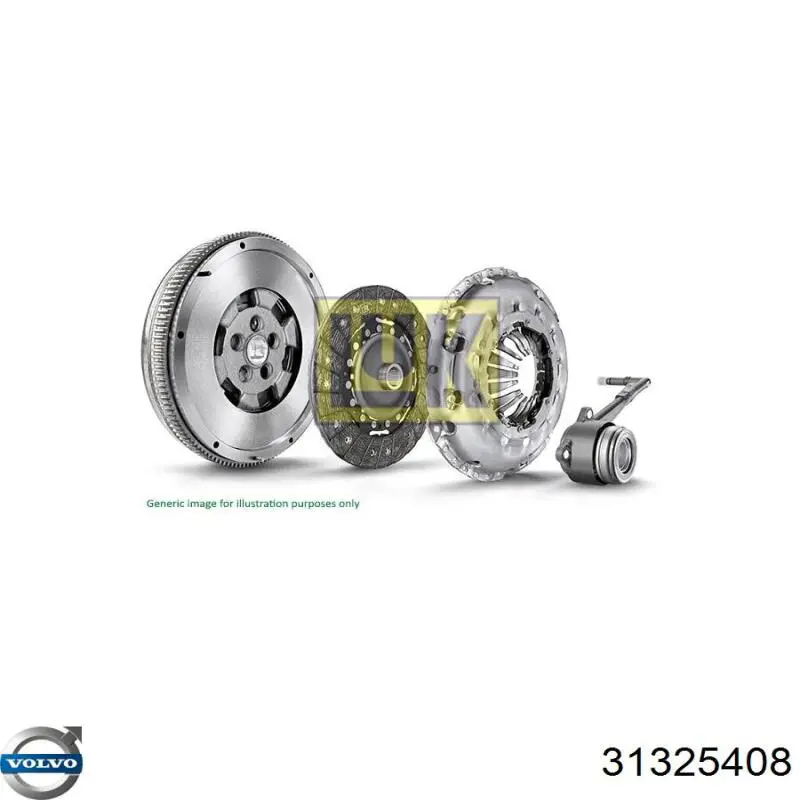Volante de motor 32339366 Volvo