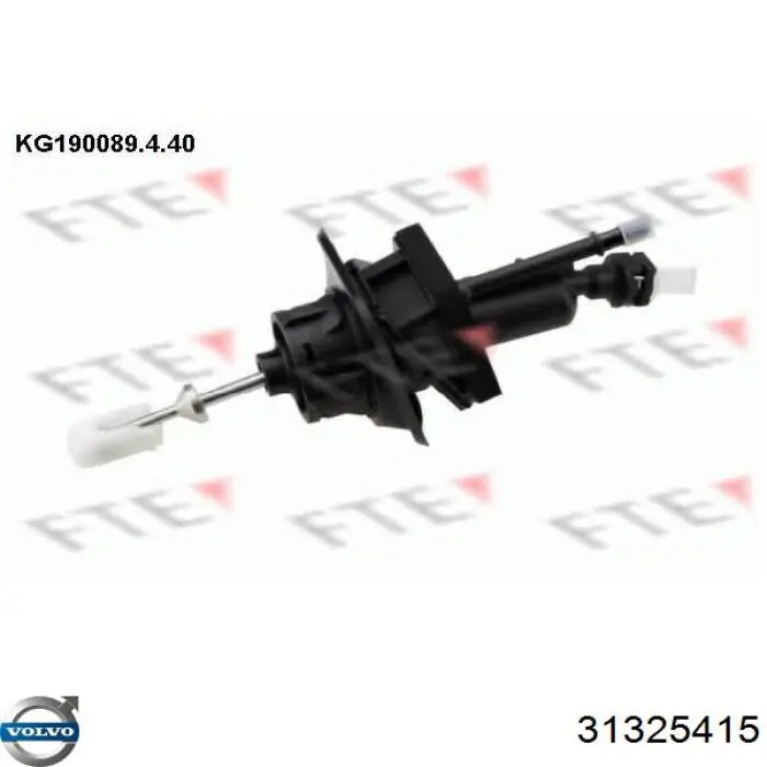 Cilindro mestre de embraiagem Volvo 31325415 preço, a partir de 47,65 USD