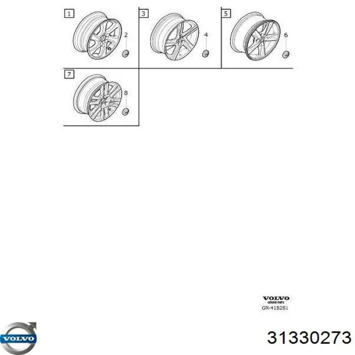 Compre 31330273 Volvo 