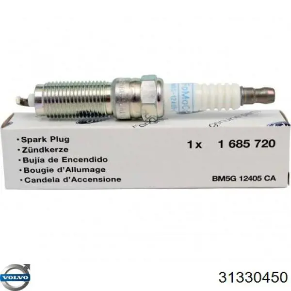 Vela de ignição Volvo 31330450