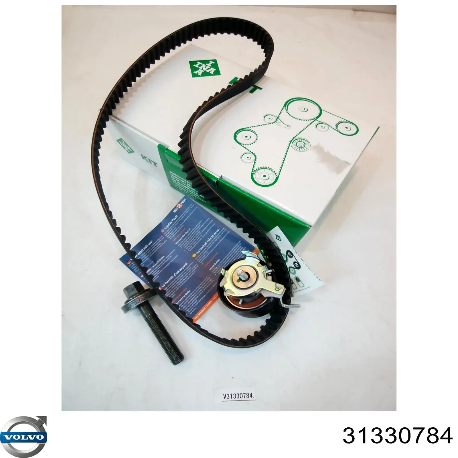 Compre 31330784 Volvo Correia do mecanismo de distribuição de gás, kit
