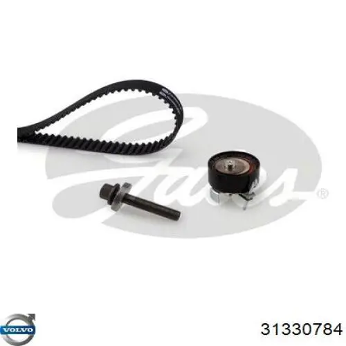 Correia do mecanismo de distribuição de gás, kit 31330784 Volvo