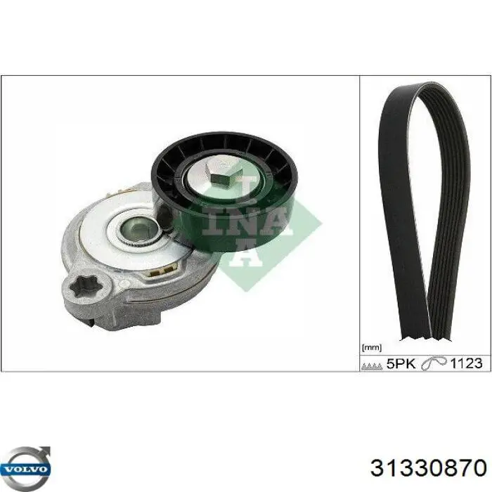 Compre 31330870 Volvo Correia dos conjuntos de transmissão