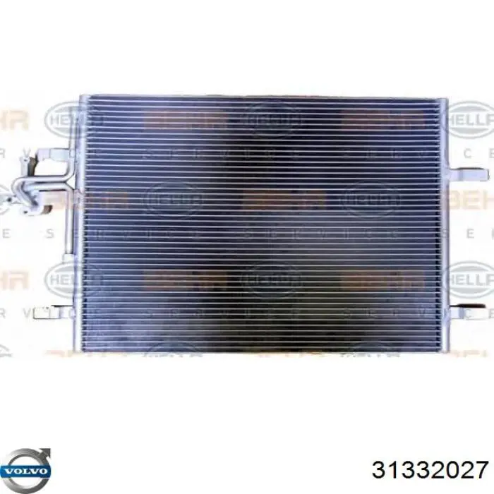 Compre 31332027 Volvo Radiador de aparelho de ar condicionado