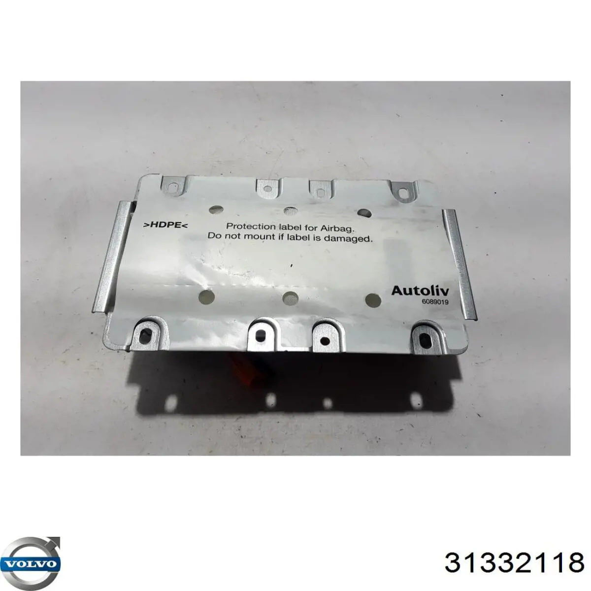 31332118 Volvo Cinto de segurança (AIRBAG) de passageiro