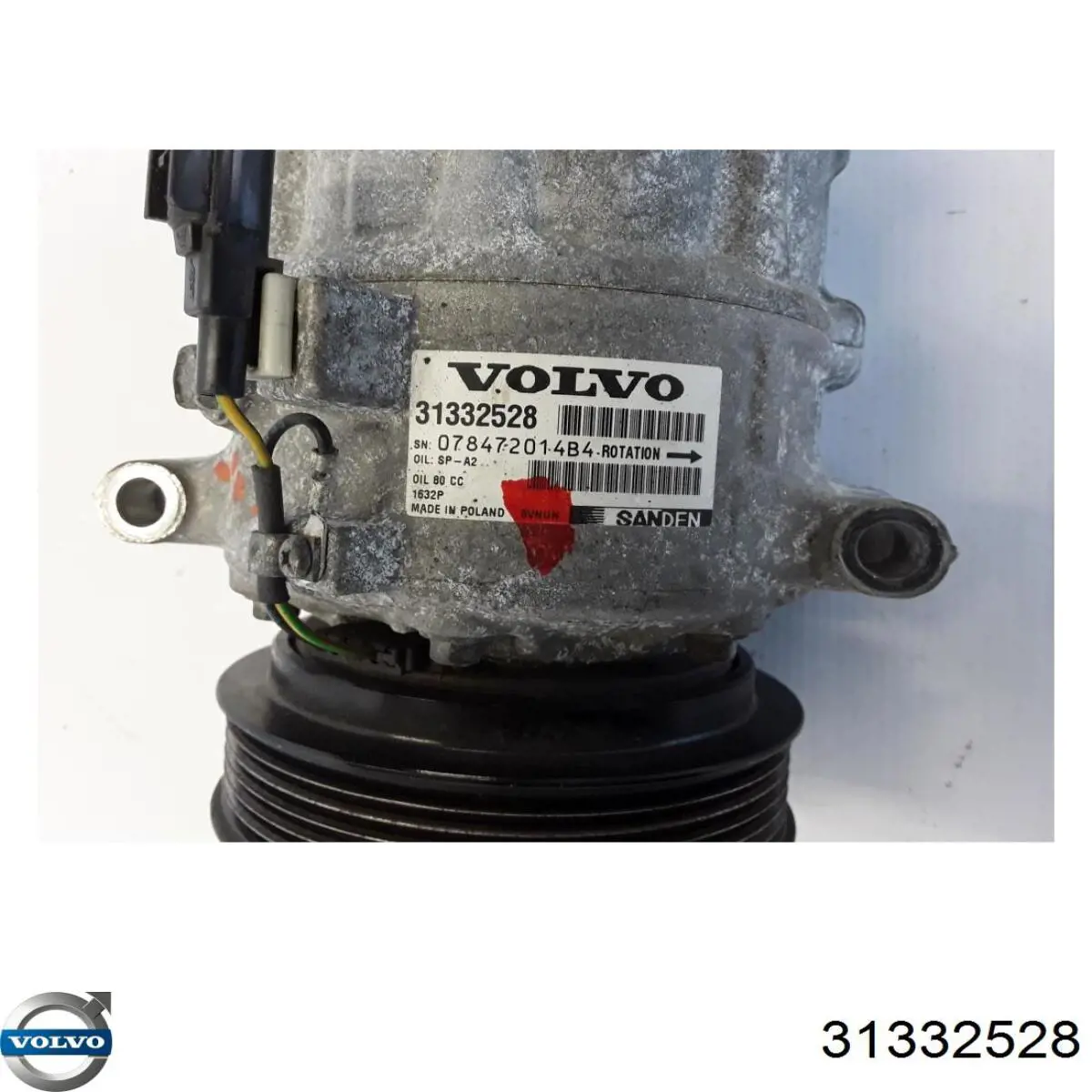 Compressor de aparelho de ar condicionado Volvo 36002152 preço, a partir de 419,52 USD