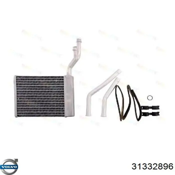 31332896 Volvo Radiador de forno (de aquecedor)