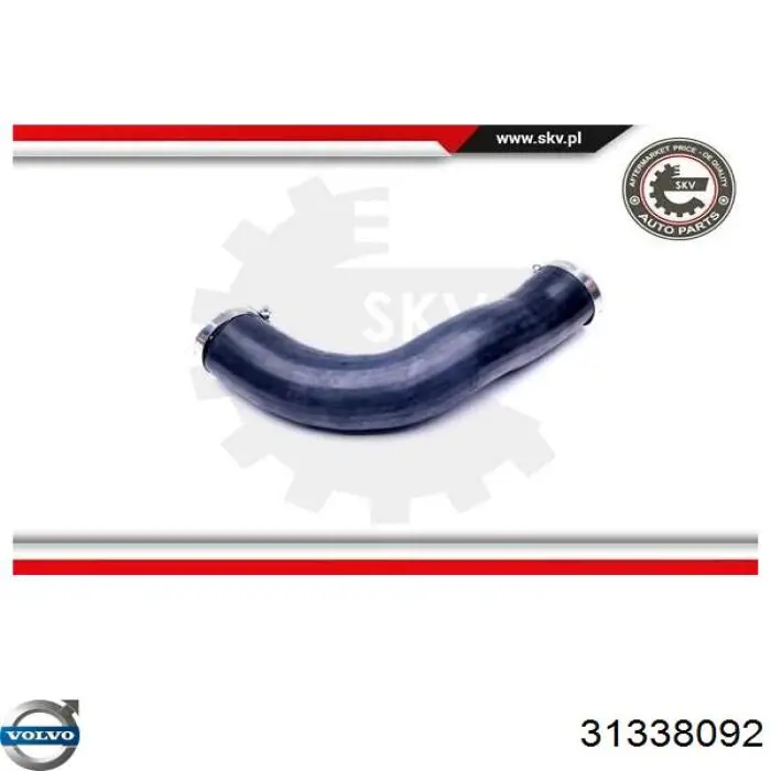 Mangueira (cano derivado) de intercooler Volvo 31338092 preço, a partir de 37,81 USD