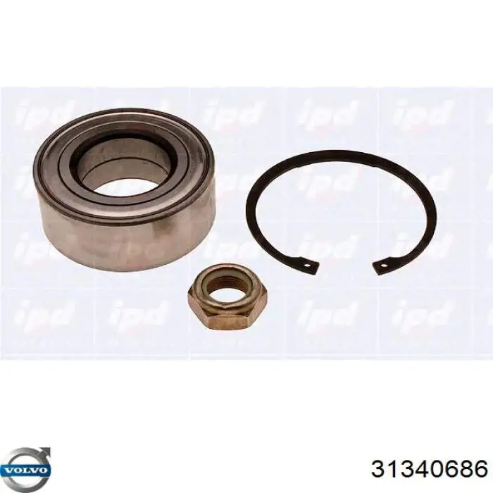Compre 31340686 Volvo Cubo traseiro