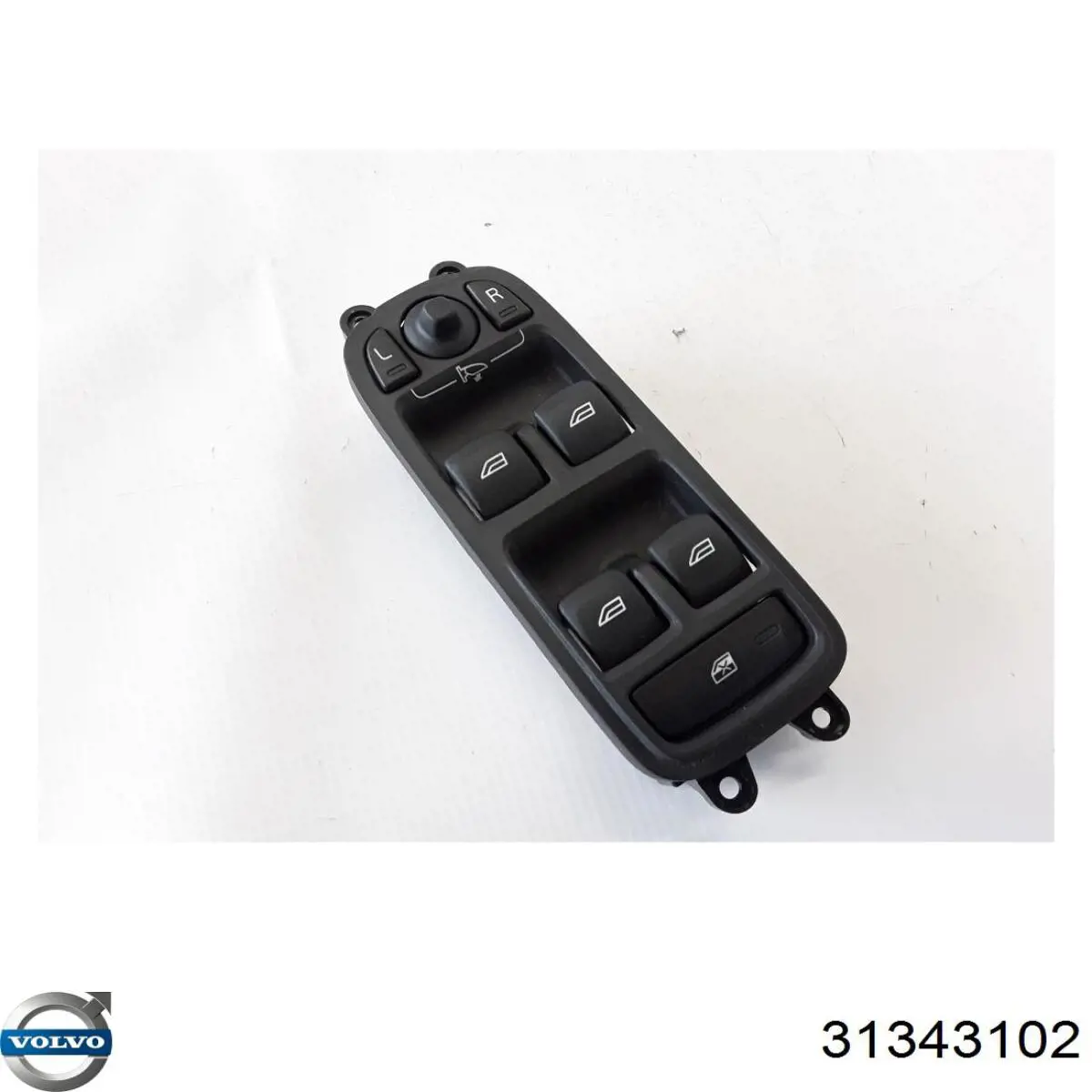 31343102 Volvo Unidade de botões dianteira esquerda de controlo de elevador de vidro