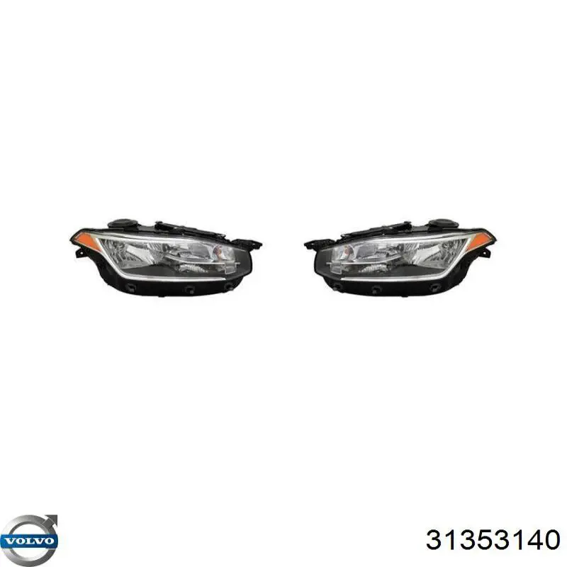 Luz direita 31353140 Volvo