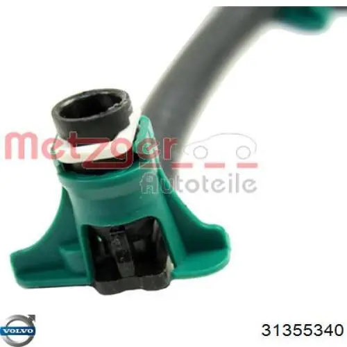 31355340 Volvo Tubo de combustível, inverso desde os injetores