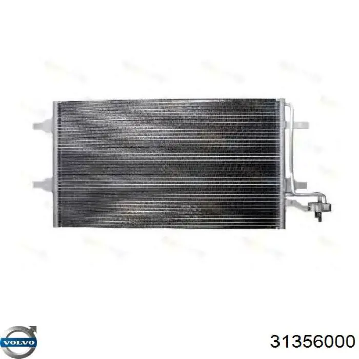 Radiador de aparelho de ar condicionado Volvo 31356000 preço, a partir de 85,17 USD