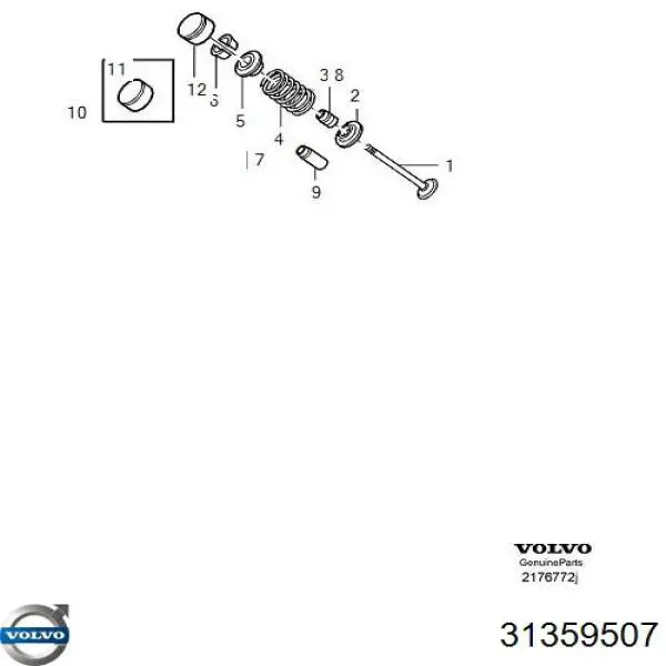  Volvo 31359507 preço, a partir de  USD