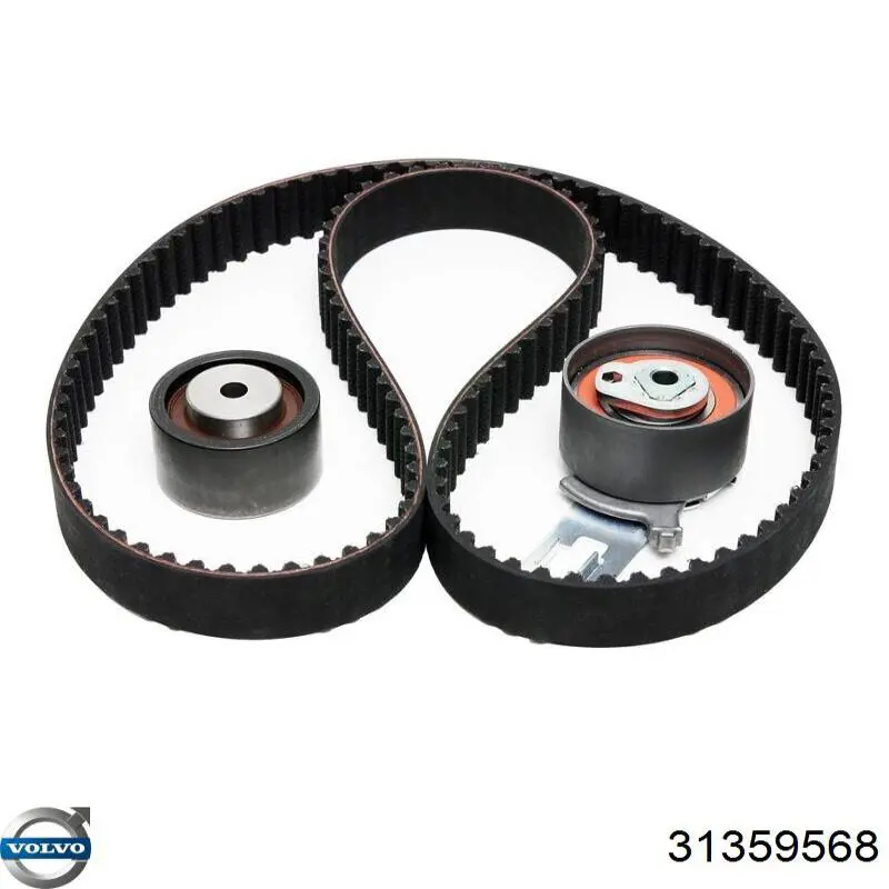 31359568 Volvo Correia do mecanismo de distribuição de gás, kit