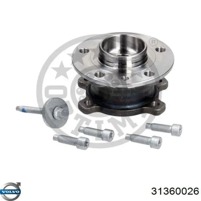 Compre 31360026 Volvo Cubo traseiro
