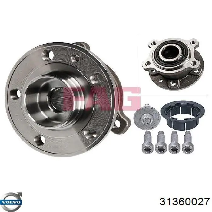 Cubo traseiro Volvo 31360027 preço, a partir de 98,75 USD