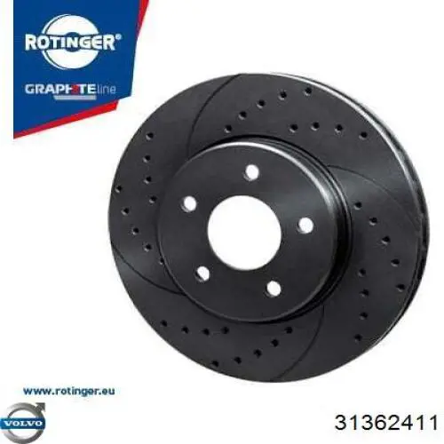 Compre 31362411 Volvo Disco do freio dianteiro