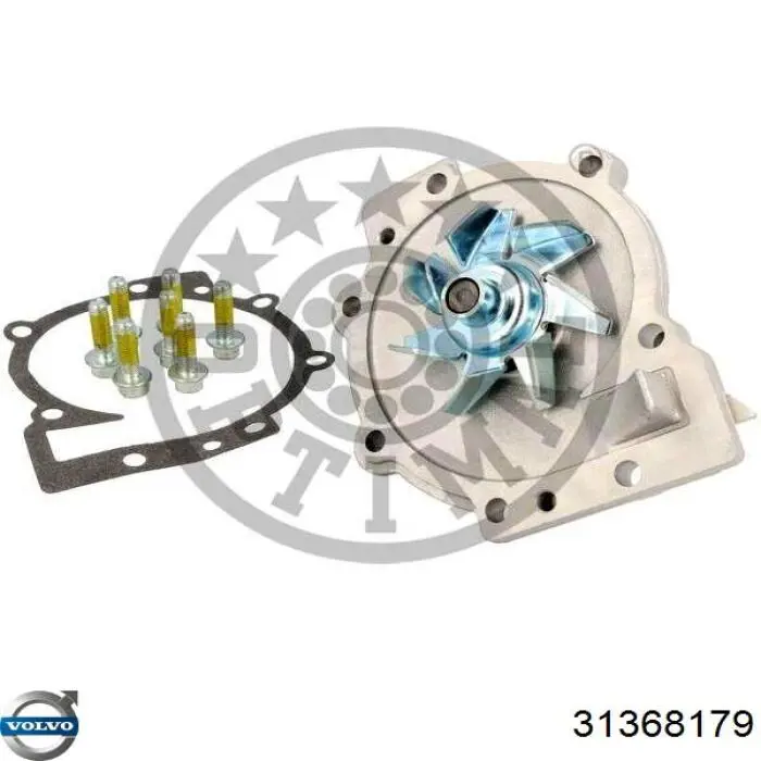 Bomba de água (bomba) de esfriamento Volvo 31368179