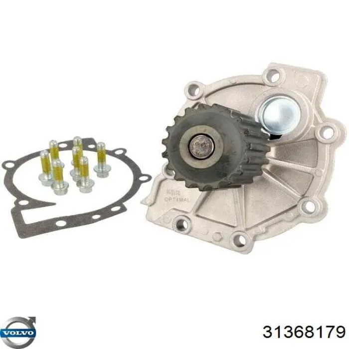 Bomba de água (bomba) de esfriamento 31368179 Volvo