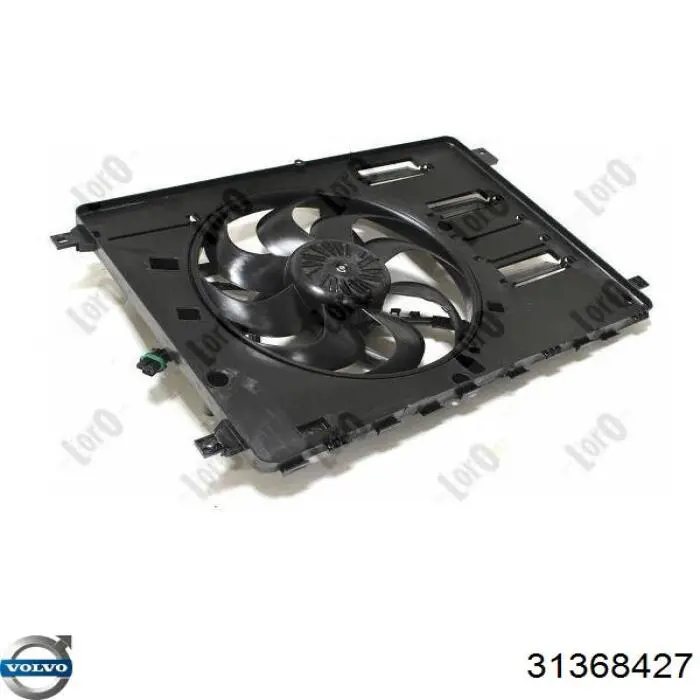 Difusor do radiador de esfriamento, montado com motor e roda de aletas Volvo 31368427 preço, a partir de 143,53 USD
