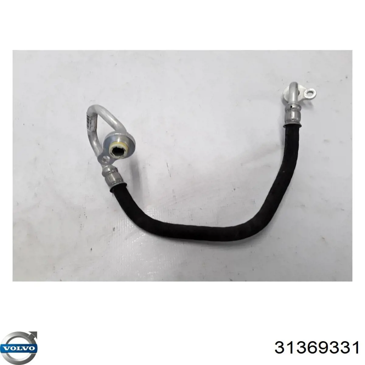 31369331 Volvo Mangueira de aparelho de ar condicionado, desde o vaporizador traseiro até o compressor