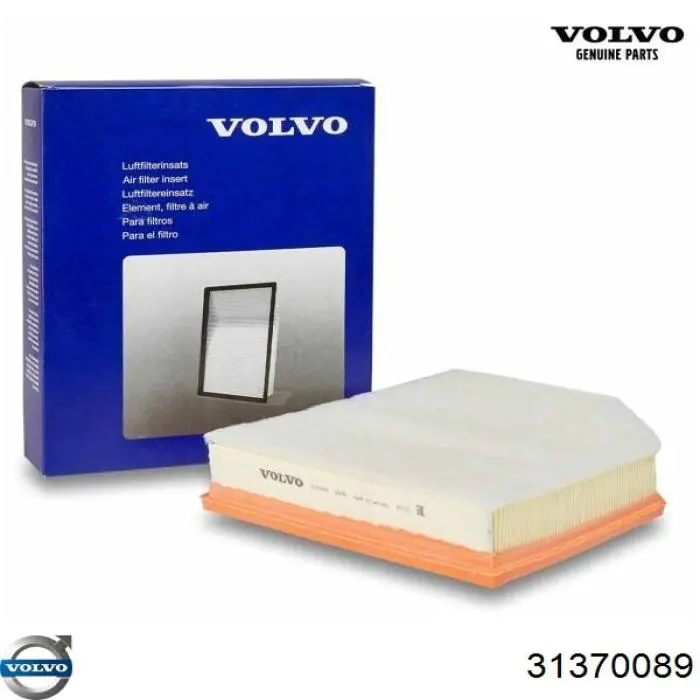 Filtro de ar Volvo 31370089 preço, a partir de 16,48 USD