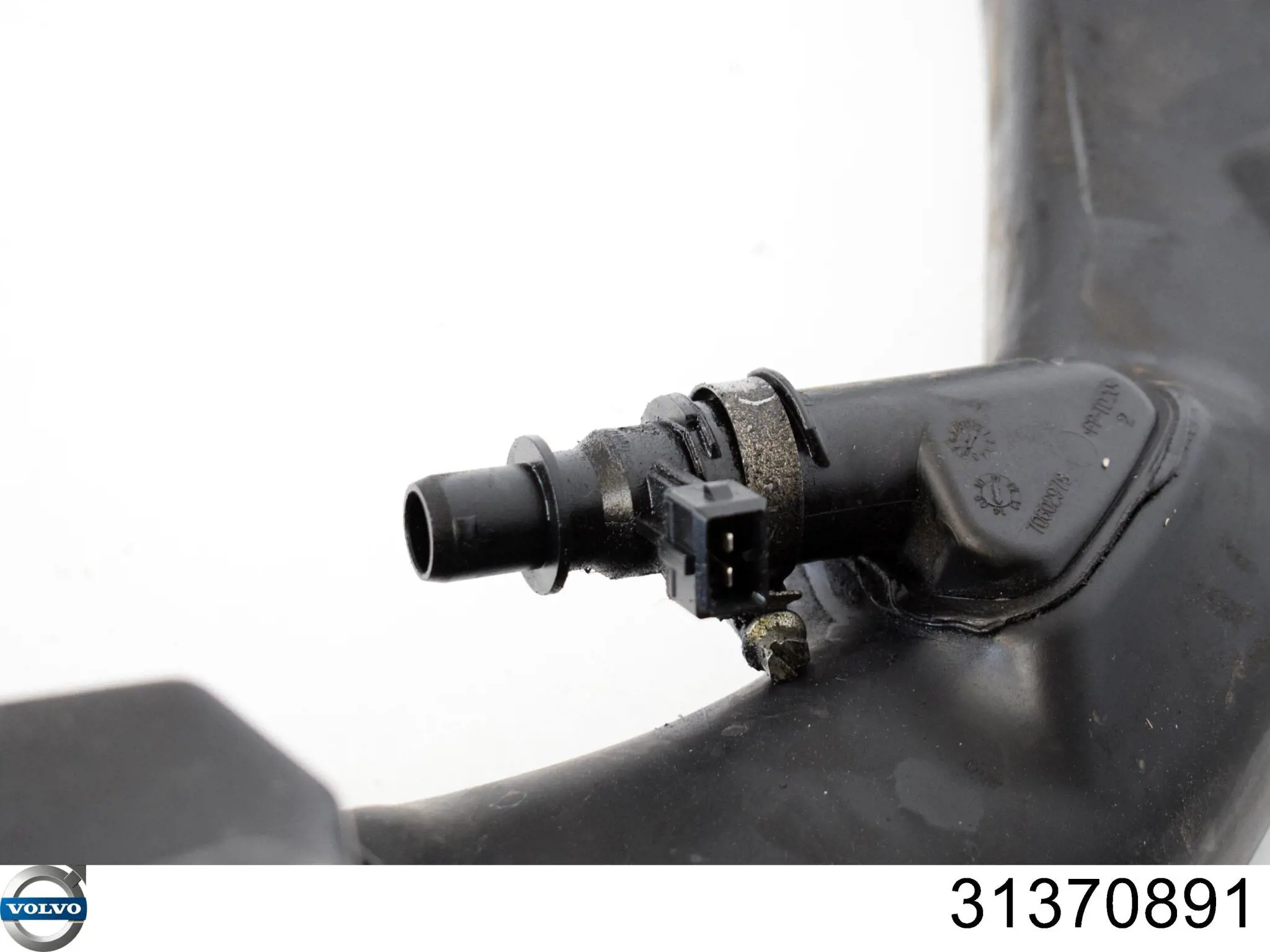 31370891 Volvo Cano derivado de ar, saída de filtro de ar