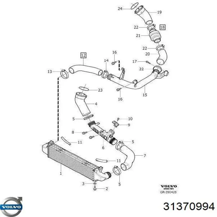Anel de vedação (vedante) de cano derivado de intercooler BMW 11618596854 preço, a partir de 7,03 USD