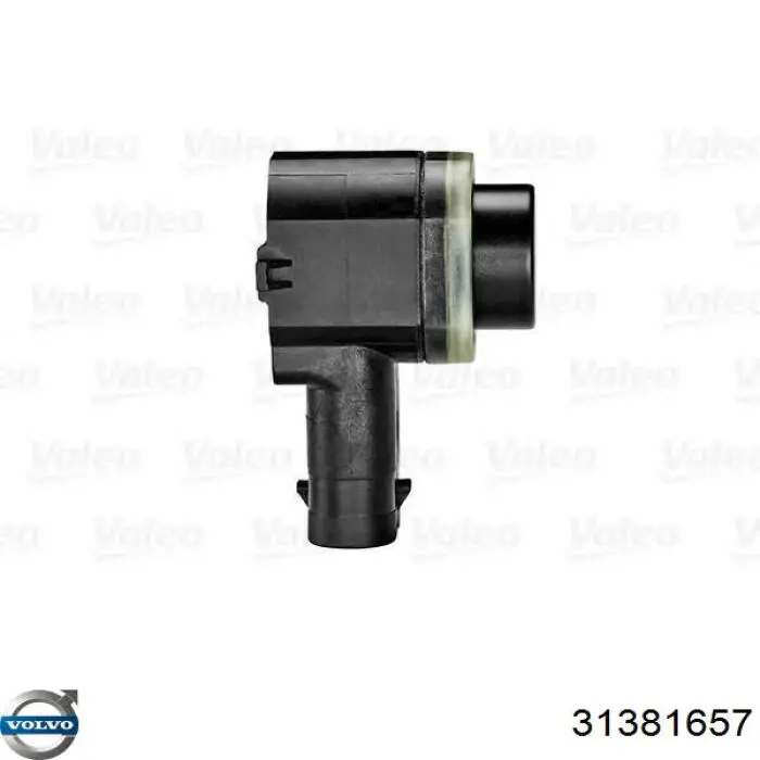 Sensor de sinalização de estacionamento (sensor de estacionamento) dianteiro/traseiro central Volvo 31381657