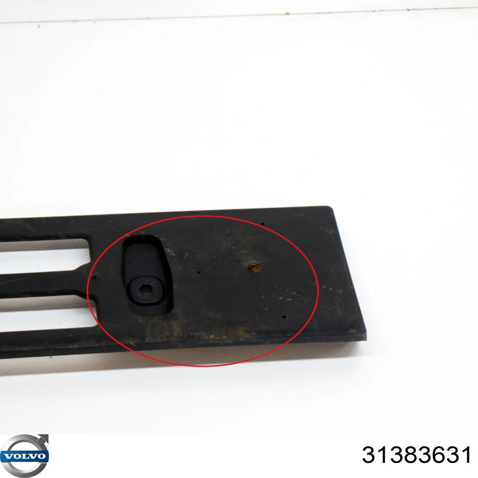 31383631 Volvo Painel de fixação de matrícula dianteira