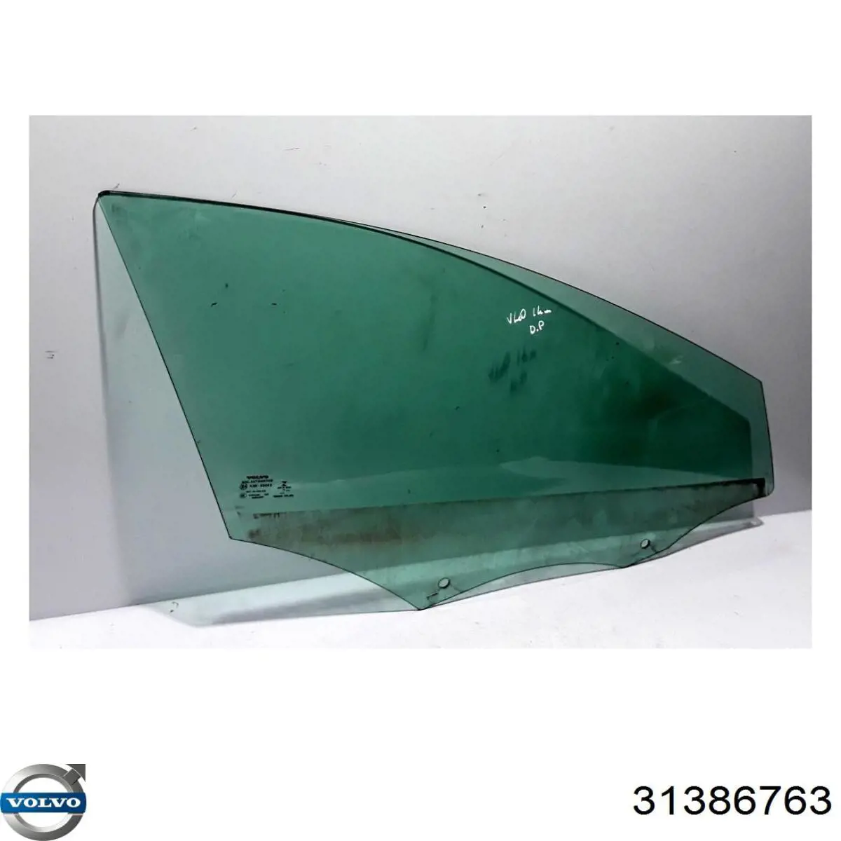 32244819 Volvo Vidro da porta dianteira direita